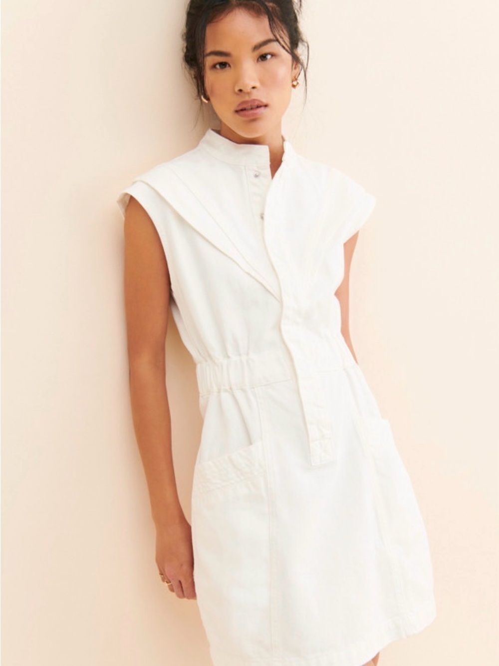 🤍 Aureta Studio Lexi Dress – Star White | Size XS